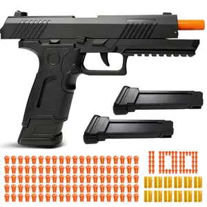 2Pcs Tactical Multiplayer Team Toy SIG17 / 2011 Model Toy Gun with 200 Bullets Valentine's Day gift Outdoor Toys for Kids in Vibrant Colors