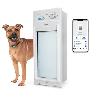 PXR-MW MEDIUM WALL MOUNT POWER PET ROLL UP WiFi ENABLED PET DOOR