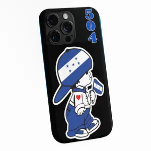 3D Catracho 504 Phone Case Honduras Pride Edition 500 Lempiras Design for iPhone & Samsung with Practical Cash Storage