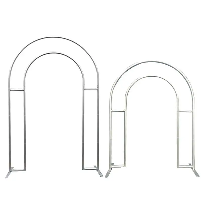 Aluminum Alloy Tube Door Balloon Arch Wall Backdrop Stand For Birthday Wedding Party Decoration