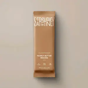 Stars + Honey | The Protein Bar – Peanut Butter Mousse - All natural ingredients. Gluten Free, Dairy Free, Soy Free and no sugar alcohol sweeteners.