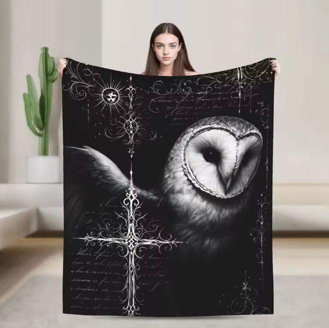Deftones Metal Band Flannel Blanket Super Warm Throw Blanket for Living Room Picnic Fashion Bedspread Sofa Bed Cover