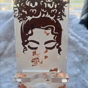 Ana Doll Epoxy Phone Stand