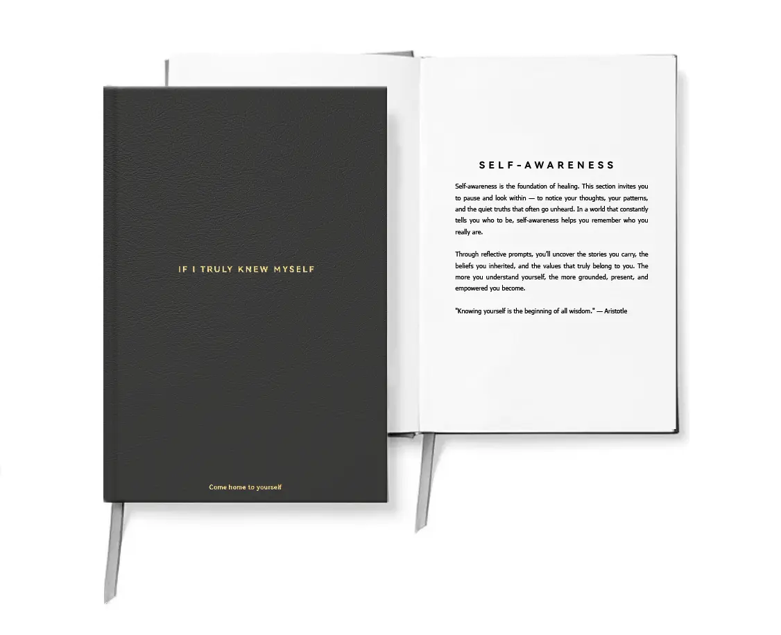 If I Truly Knew Myself Journal - A Daily Undated Journal for