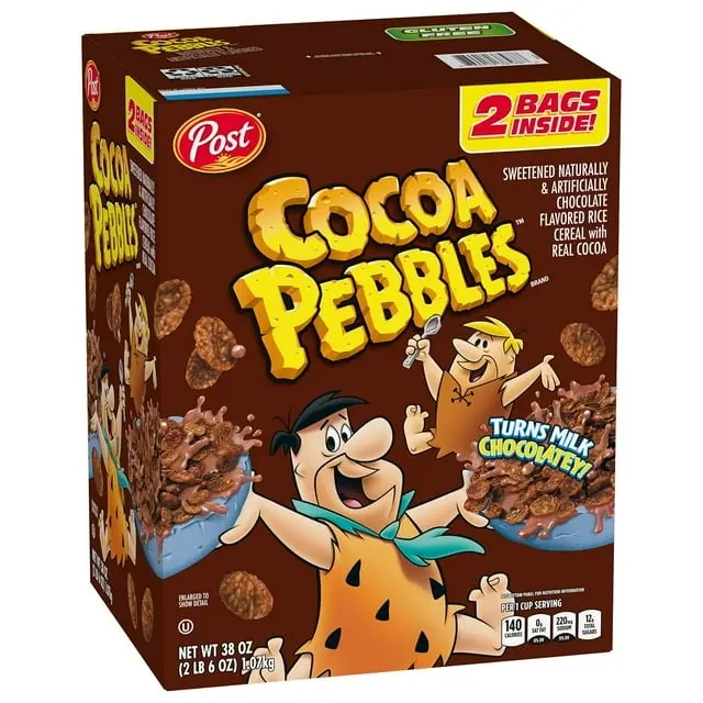 Cocoa Pebbles Cereal, 38 oz. Cocoa Pebbles Cereal, 38 oz.