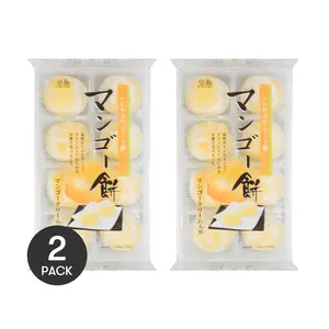 ROYAL FAMILY Taiwanese Mango Mochi - 2 Packs, 216g Each | Delicious & Chewy Dessert