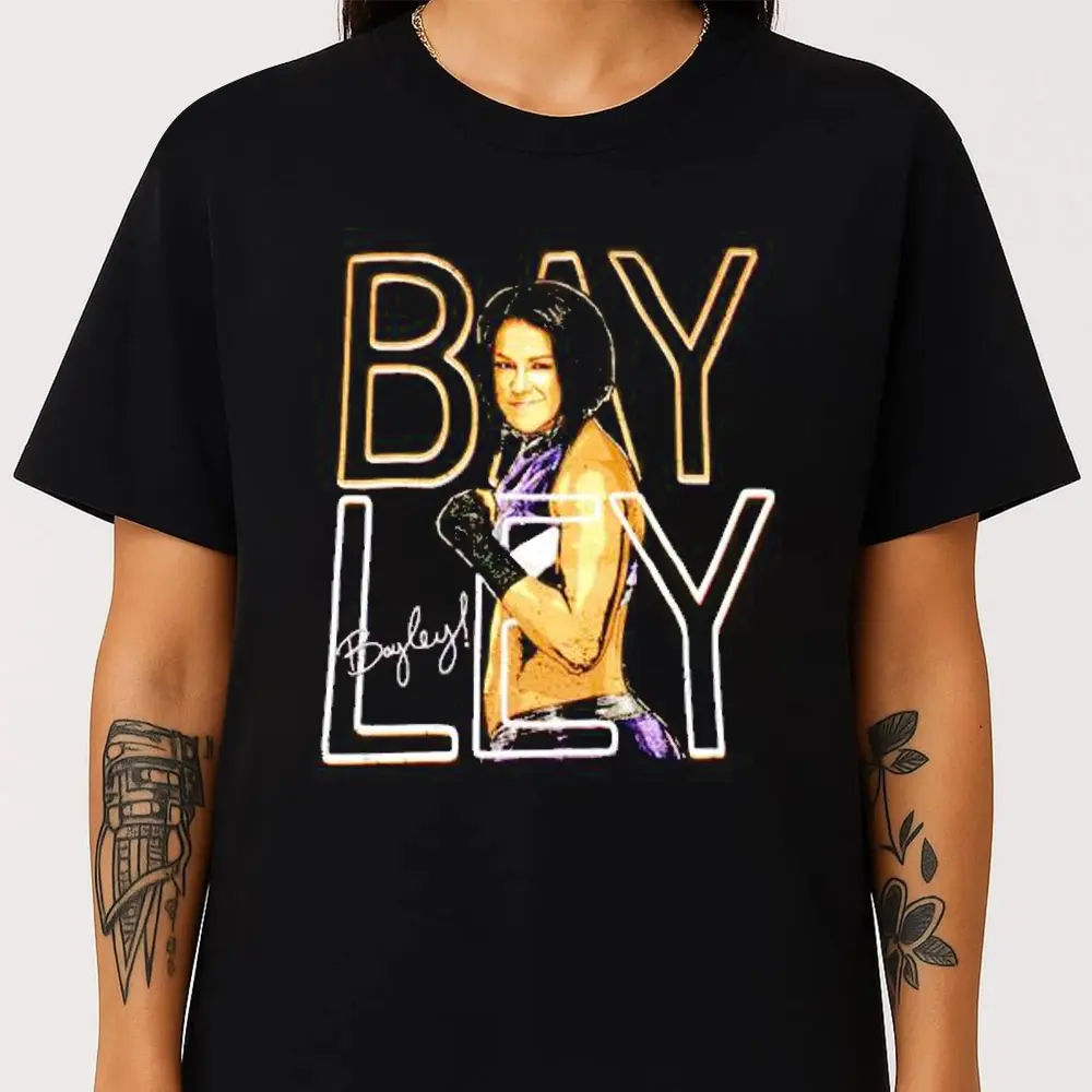 Official WWE Bayley Cotton Classic Fit Shirt Official WWE Bayley Cotton Classic Fit Shirt