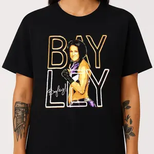 Official WWE Bayley Cotton Classic Fit Shirt