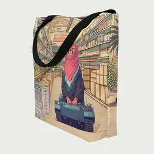 Market Cheetah Large Tote