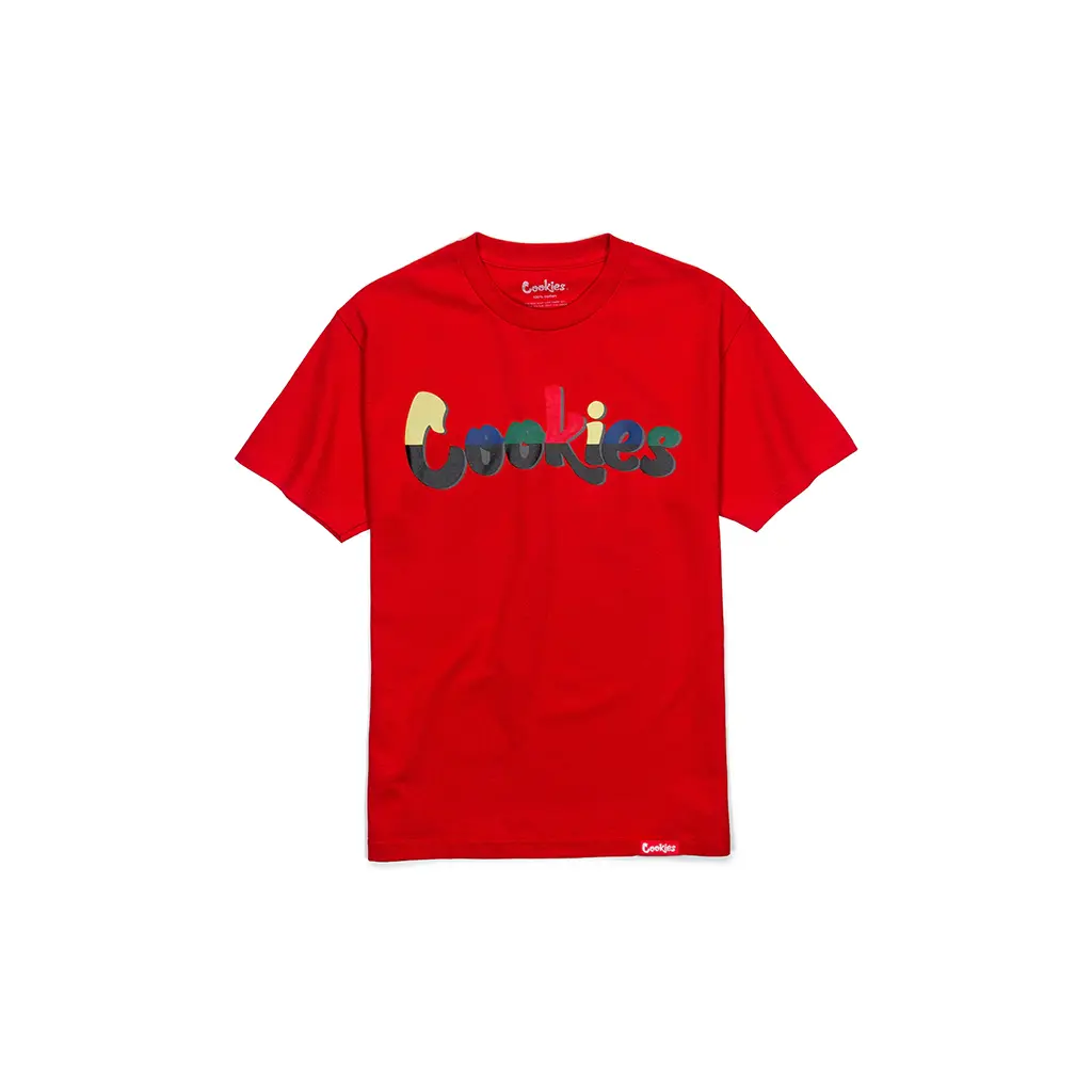 Cookies Men's Casual Colorful Round Neck Short-Sleeve 100% Cotton Preshrunk Jersey T-Shirt with Woven Label Hem, Tops, Shortsleeve, Tshirt
