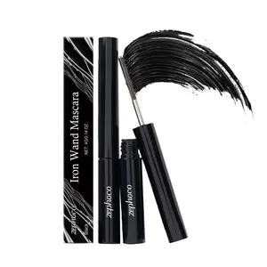Zephoco Waterproof Volumizing Mascara, Natural Long Curling Eyelash Makeup, Smudge Proof Lash Enhancer for Daily Use
