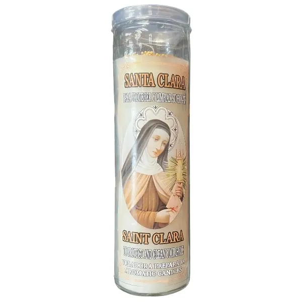 Candle Perfume - Veladora Preprada - Santa Clara Decor Ornaments Decoration