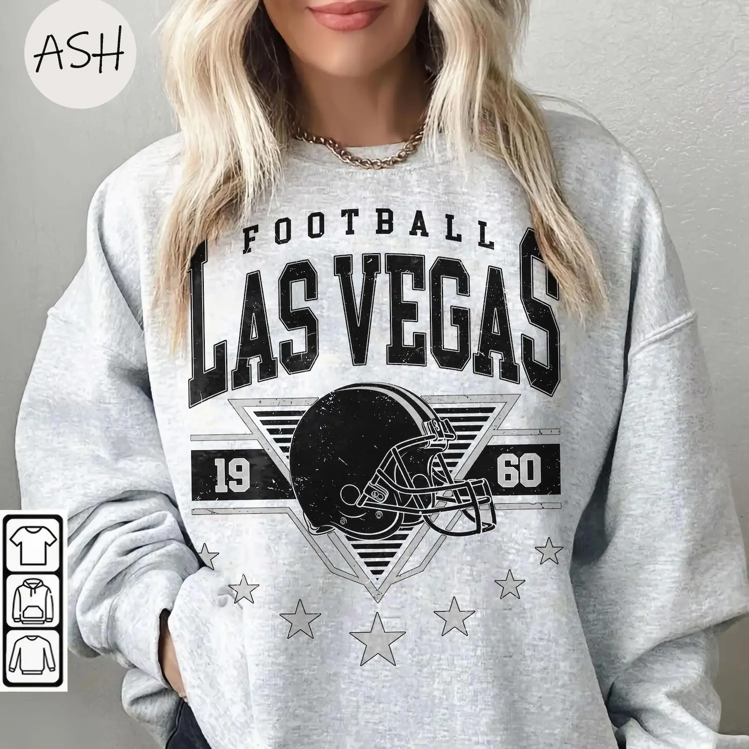 Adult & Youth Vintage 90s Style Las Vegas Football Sweatshirt, Trendy Las Vegas Football Fan Gift, Las Vegas Game Day Shirt Las Vegas Shirt Game Day Shirt