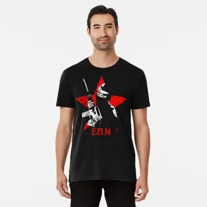 EZLN Zapatista Mexican Revolutionaries Art Print T-Shirt