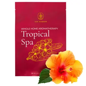 Tropical Spa Whole House Aromatherapy 4 Pack - Whole Home Floral Fragrance Air Freshener for A/C Filter by Ash Harbor