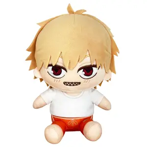 CHAINSAW MAN - DENJI CASUAL OUTFIT #1 SITTING POSE PLUSH 7" H