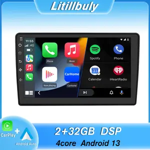 Car Stereo for Jeep Wrangler Dodge 2007-2018 touch screen has Android Auto Wireless Carplay, Bluetooth WIFI supports GPS Navigation
