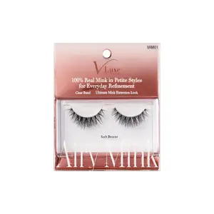 VLuxe By i•ENVY Airy Mink Strip Lashes