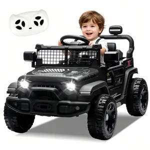 24V Kids Ride on Car W/Parents Control,Four-wheel suspension,2WD,Power display,Bluetooth,MP3,Music,LED headlight,Provide a speed of 1.86-3.11MPH For Kids Around 3 years old. Toddler Tricycle Truck