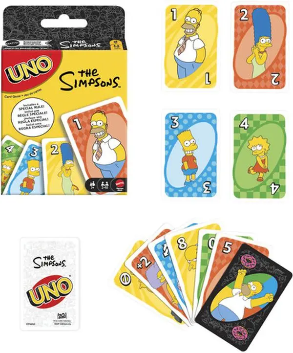 UNO: The Simpsons  [COLLECTIBLES] Card Game, Table Top Game