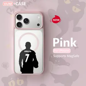 VUM Legend 7 For iPhone 17 Pro Max/Samsung Galaxy S25 Case Dual‑Layer Composite Material Wear‑Resistant Acrylic Korean Soft Style Ins Aesthetic Quick Alignment Pink | Exclusive Design Daily Use Women Lens Anti‑Scratch #MagSafe #UniquePhoneCase #Trendy