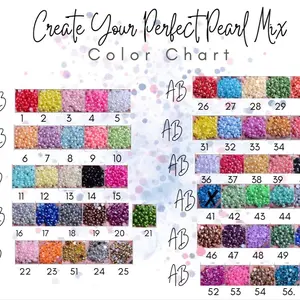 Perfect Pearl Mixes(include 2 colors per jar)