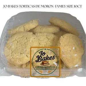 Jo Bakes – Torticas de Morón | Polvorones Shortbread Cookies snacks 10ct