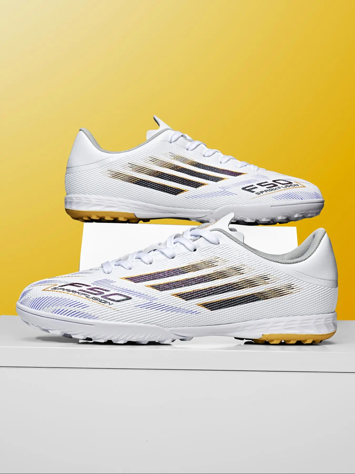 Adult Men Women Soccer Shoes, Sports Football Shoes, PU Leather Sporty Style Outdoor Indoor Training Match Football Boots, All Season Long Studs Short Studs TF Ag, Soccer Cleats