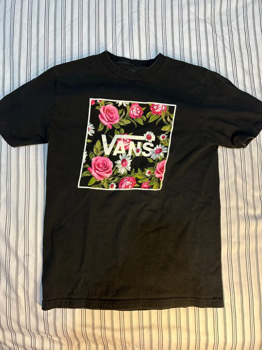 Vans T-shirt for Teens Size Medium