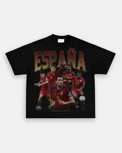 Spain World Cup Tee, Graphic Sport T-shirt, Vintage Soccer Player Shirt ,Playoffs,Y2k , Soccer Apparel , Gift For Soccer Fans, Gift For him