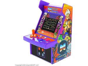 MY ARCADE Micro Player Mini Arcade Machine: Data East Hits Video Game s , 308 Games, Fully Playable 6.75 " Collectible, Color Display, Speaker, Volume Buttons, Battery or USB - C Powered