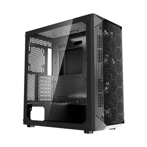 VEVOR PC Gaming Case, Full-Tower, Computer Case with High-Airflow Panel, Magnetic Dust Filter, 3 x 140mm PWM Fans, Cable Management, for GPU up to 410mm in Length, Compatible with E-ATX/ATX/M-ATX/ITX