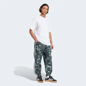 Adidas Originals Men's Minecraft Track Pants, Green, JZ9922