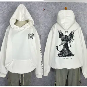 Sleep Token Hoodie 2 sides and left sleeve Print Logo Take Me Back To Eden Hoodie sweatshirt ACD