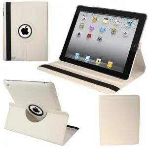 Natico  IPAD MINI 360 CASE FAUX WHITE