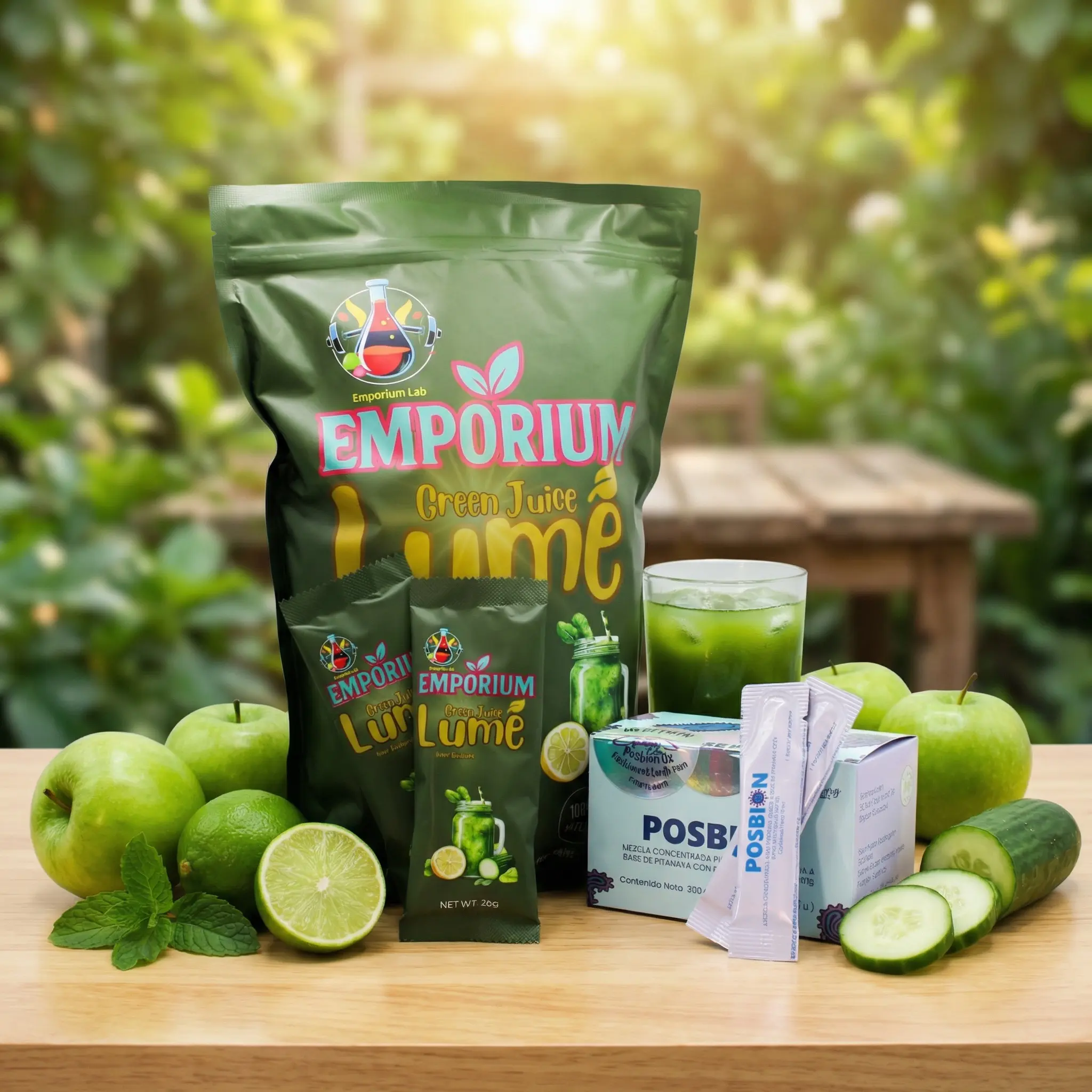 Posbion & Green Juice Lume, probiotics