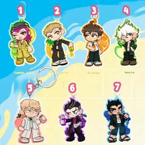 Danganronpa 2 x Soda Charms | Colourful Acrylic Keychains | SDR2 |