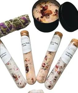 Goddess Bath Soak with Magnesium & DeadSea Salt , Lavender calming great for sleep night time bath | Calming Spa-like Experience