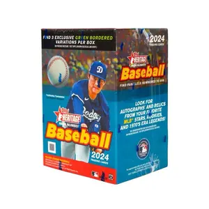2024 Topps Heritage High Number Baseball 8-Pack Blaster Box MLB collectible trading cards