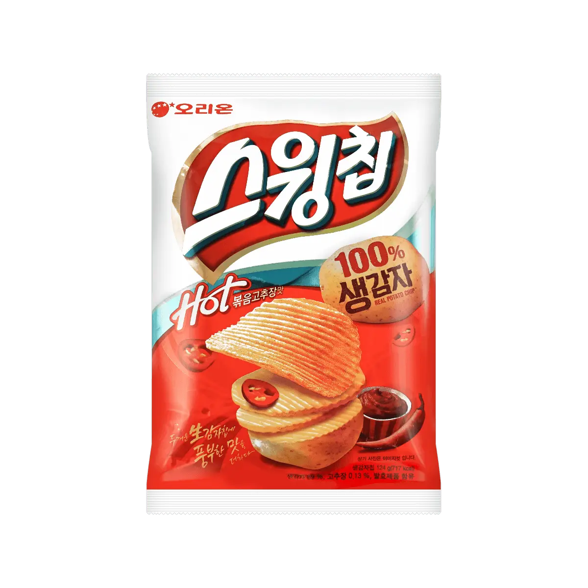 ORION Swingchip Hot Pepper Flavor 124g