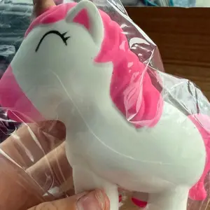 Unicorn soft touch squishy stress relief toy