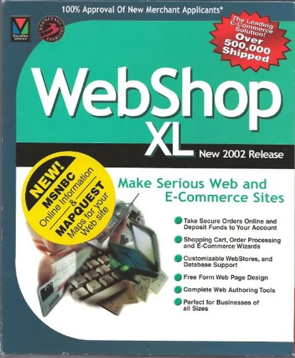 USED-WebShop XL [With Main User Guide and E-Commerce Guide] by unknown author (Unbound)