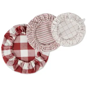 Design Imports Farmhouse Dish Covers Set of 3