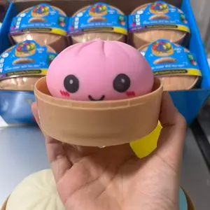Classic Dumpling Squishy Blind Box Random Color Sensory Toy 1 of 4 colors (1 pack)