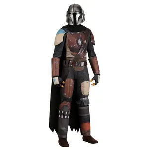 Men's Deluxe Star Wars Din Djarin Season 1 Mandalorian Costume