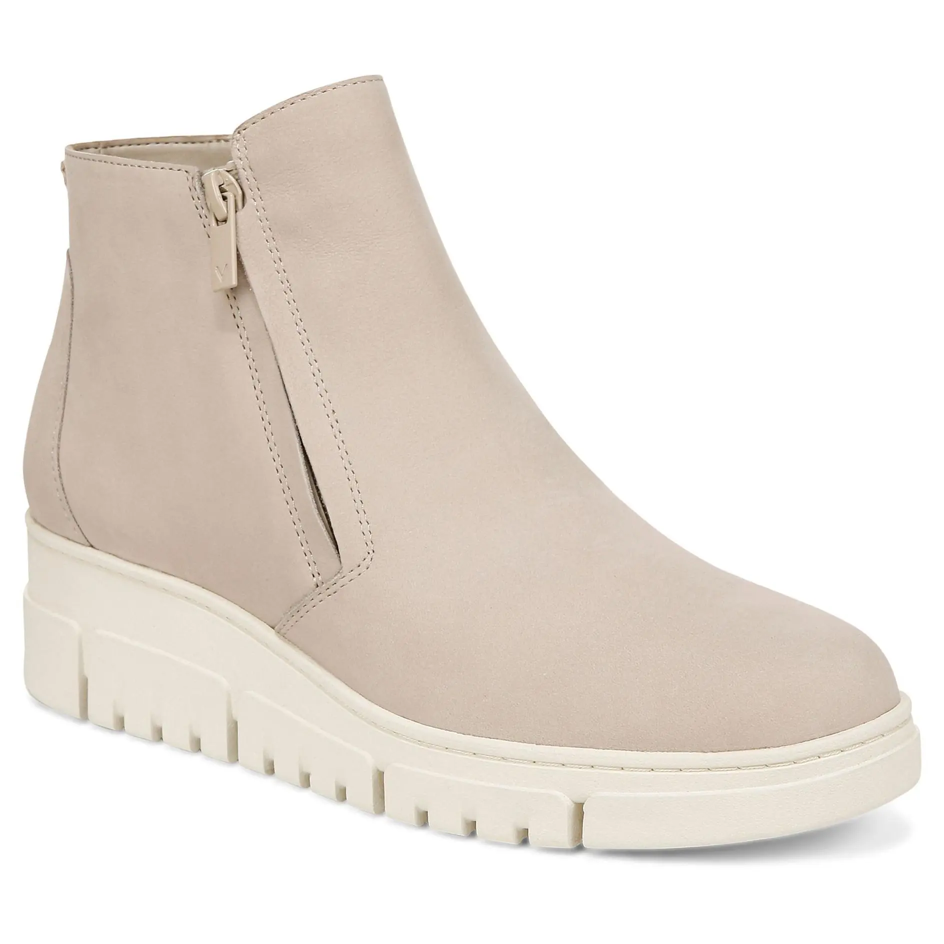 Vionic Waterproof Leather/Suede Ankle Boots - Uptown Sur