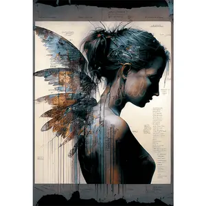 Whimsykel - Angels Among Us Decoupage Paper (21x29 Size)