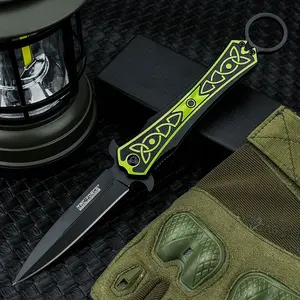 Best Selling Portable Folding Knife 5Cr13Mov Blade Aluminum Handle EDC Outdoor Belt Knife Survival Hunting Camping Hiking Tool Folding Pocket Knives