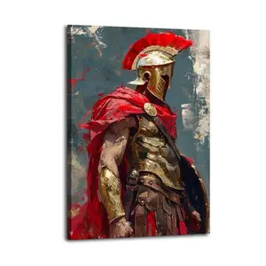 Knights TemplarPoster Oil Painting Printing Office Bedroom Aesthetic Decoration Canvas Wall Art Bar Cart Decor Aesthetic Prints Painting Decor
