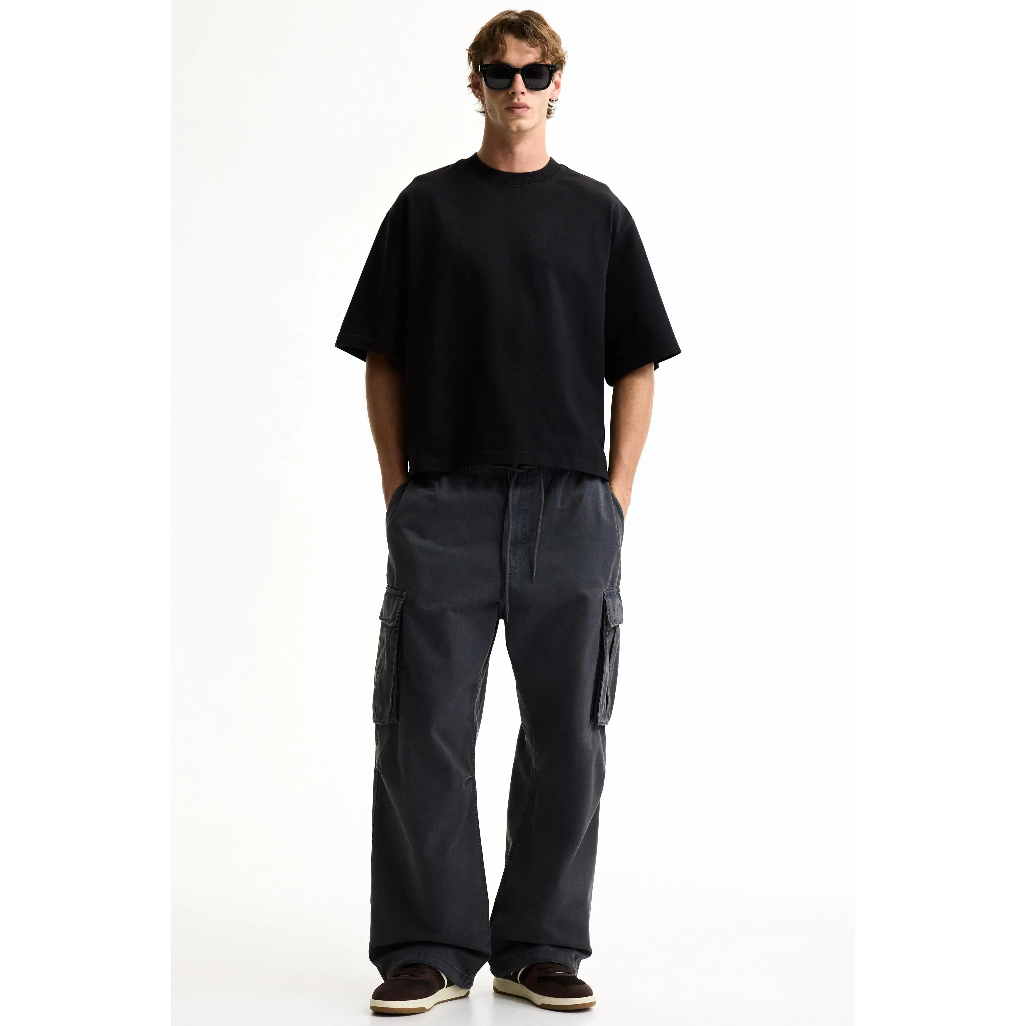 H&M Oversized Fit Printed T-shirt
